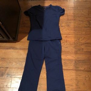 Purple label size small both pieces